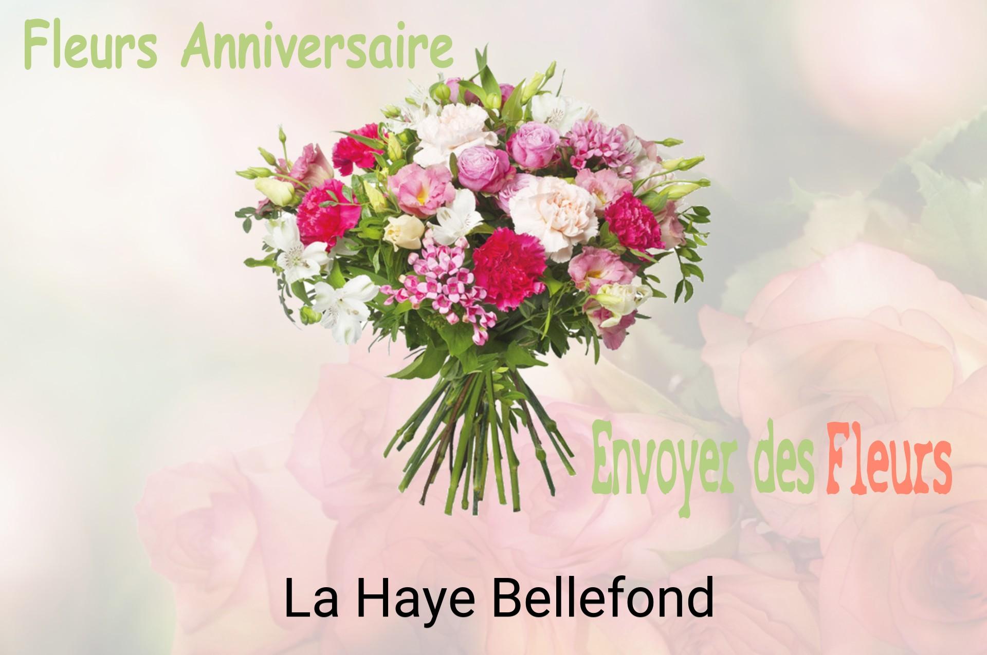 Bouquet de fleurs d’anniversaire livré à La Haye-Bellefond