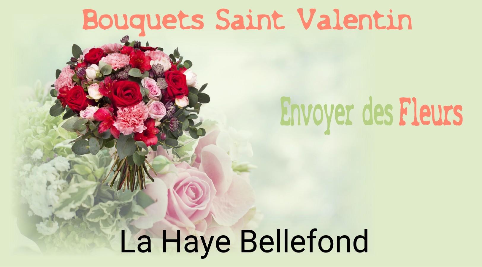 Roses de Saint-Valentin livrées à La Haye-Bellefond